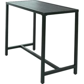 Mendler Stehtisch HWC-P91, Gartentisch Bartisch Tisch, Outdoor Metall 105x130x65cm - grün