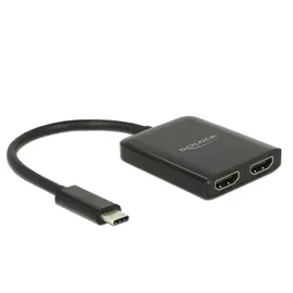 DeLock USB Type-C Splitter - 2 x HDMI out 4K 30 Hz