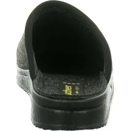 Fischer Markenschuh Herren-Pantoffel Andy Herren Pantoffeln, Schwarz (anthrazit 205), 41