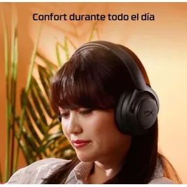 Kingston HyperX Cloud Mix 2 Kabellose Kopfhörer mit Geräuschunterdrückung, Gaming, Musik, Anrufen, Bluetooth 5.3 oder USB-C, Akku 110 h, Schwarz