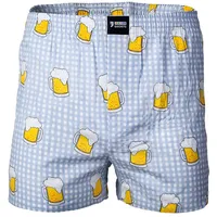 Happy Shorts Herren Web-Boxershorts 1er Pack