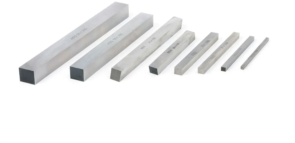 HBM HSS-Werkzeugbits, quadratisch