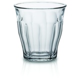 Duralex 1024AB06/6 Becherglas, 130 ml Fassungsvermögen, transparent, 6 Stück