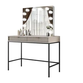 lookway Schminktisch, MIT SPIEGEL CORTADO ELITE KASCHMIR