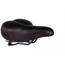 P&P Bequemsattel Travel Feder 580 28,0 x 18,0 cm Schwarz