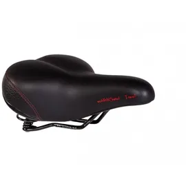 P&P Bequemsattel Travel Feder 580 28,0 x 18,0 cm Schwarz