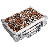 KARELLA Dartkoffer Alu PAK Luxus Leopard