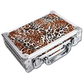 KARELLA Dartkoffer Alu PAK Luxus Leopard