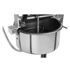 Royal Catering Popcornmaschine mit Wagen Retro-Design 150 / 180 °C rot Popcornmaker Popcorn-Automat, Fun Kitchen, Rot