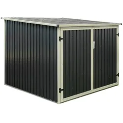 Westmann Fahrradgarage Gartenbox Aufbewahrungsbox 203x200x158 cm
