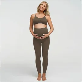 cfab Umstandsleggings in Taupe – Gr.: L