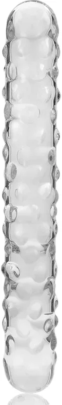 NEBULA SERIES - Modell 15 Dildo aus Borosilikatglas, 18,5 cm Ø 3 cm - Rosa
