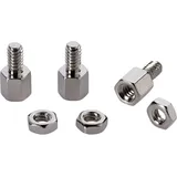 Renkforce RF-4945665 D-SUB Steckerschrauben Silber 20St.