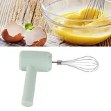[elektrischer Handmixer] Automatischer, Tragbarer, Kabellos Aufladbarer Usb-handmixer Für Küche, Schlagen Von Sahne, Eiern Und Kuchen, Hochwertiges Abs- Und Edelstahlmaterial Mit Eierverteiler (268 G,