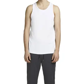 JACK & JONES Unterhemd »Unterhemd JACBASIC Tanktop, 4er Pack Weiß