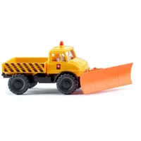Wiking 037110 Unimog U 406 mit Schneepflug "PTT"
