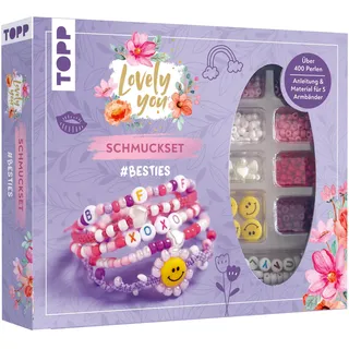 Frechverlag Lovely You Schmuckset #Besties. Anleitung und Material für 5 Armbänder. Über 400 Perlen
