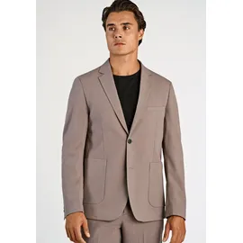 Lindbergh Sakko Relaxed Fit", Herren, Gr. L, deep sand mel, Obermaterial: 65% Polyester, 31% Viskose, 4% Elasthan. Futter: 100% Polyester, Sakkos