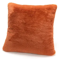 Kissen Luxe orange 50x50 - Quadrat Polyester Amadeus 50x9 cm