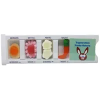fruchtgummi bären & co. Tablettenbox Frohe Ostern Osterhase mit Fruchtgummi Scherzartikel 25g
