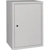 Nordwest Handel AG Hängeschrank H600xB400xT300mm Vollblech,1 BD Stahlbl.lichtgrau/lichtgrau