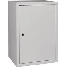 Nordwest Handel AG Hängeschrank H600xB400xT300mm Vollblech,1 BD Stahlbl.lichtgrau/lichtgrau