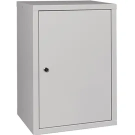 Nordwest Handel AG Hängeschrank H600xB400xT300mm Vollblech,1 BD Stahlbl.lichtgrau/lichtgrau