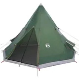 vidaXL Tipi Campingzelt 4 Personen Grün