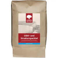 Leinos Naturfarben Glätt- und Strukturspachtel 684 1 kg weiß
