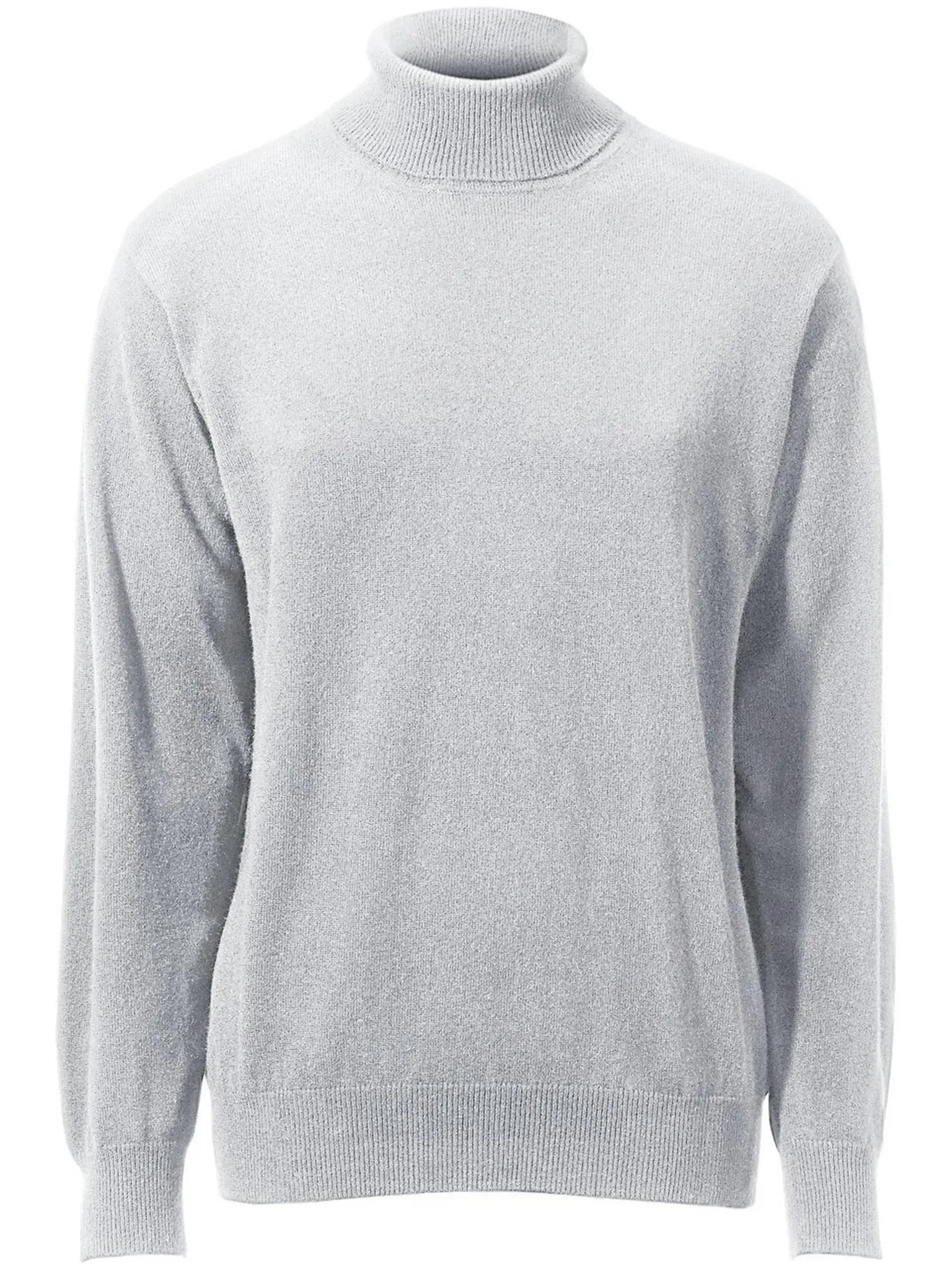 Le pull en 100% cachemire noble  Peter Hahn Cashmere gris