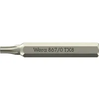 WERA 867 Micro TORX® 05058132001 Torx-Bit T 8 L.30mm