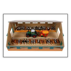 Kids Globe Kuhstall 1:32 Holz 610540