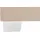DOMO collection Couch Kunstleder 3-Sitzer Beige