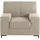 DOMO collection Sessel Ledas Polyester 100 x 83 x 88 cm Beige