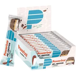 Powerbar 40% Protein Plus Crisp Choco Coco 12x40g - High Protein Riegel POWERBAR EINHEITSFARBE 12 x 40 g