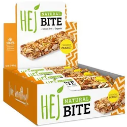 HEJ Natural HEJ Bite Organic (12x40g) Crunchy Peanut Einheitsgröße