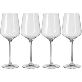 Fink Weinglas »PREMIO«, (Set, 4 tlg.), Rotweinglas, 4er Set, transparent, farblos
