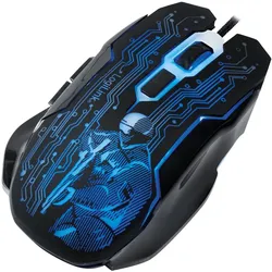 LogiLink USB-Gaming-Maus, 2400 dpi, Schwarz
