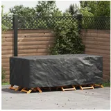 vidaXL Gartenmöbelabdeckung 229 x 113 x 73 cm Schwarz