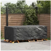 vidaXL Gartenmöbelabdeckung 229 x 113 x 73 cm Schwarz