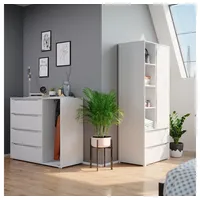 Vicco Highboard Ruben 120 x 101,9 x 48 cm Weiß