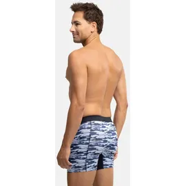 Danish Endurance Boxershorts Sports Trunks rot / schwarz 4XL 6er Pack