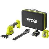 RYOBI Akku-Gras- Strauchschere ONE+ 18 V, 1 x 2 Ah Akku