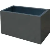 Palatino Lotte Pflanzkübel 100 x 40 x 50 cm Anthrazit