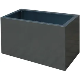 Palatino Lotte Pflanzkübel 100 x 40 x 50 cm Anthrazit