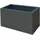 Palatino Lotte Pflanzkübel 100 x 40 x 50 cm Anthrazit