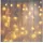 Star Trading Lichtervorhang LED 1,3x1,3 m Gold warmweiß