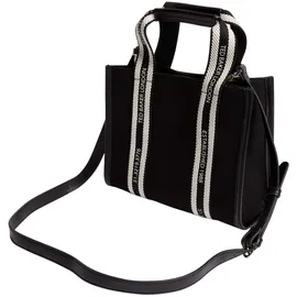 Ted Baker Umhängetasche Georjea Branded Webbing Canvas Small Tote Ecru