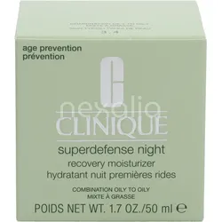 Clinique Superdefense Night Recovery Moisturizer Combination Oily To Oily 3,4 50 ml