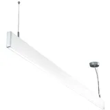 ISOLED LED Hängeleuchte Linear Up+Down 1200, 40W, prismatisch, linear-verbindbar, weiß
